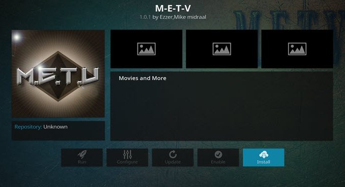 M.E.T.V Addon Guide - Kodi Reviews