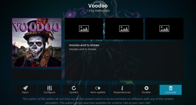 Voodoo Addon Guide - Kodi Reviews