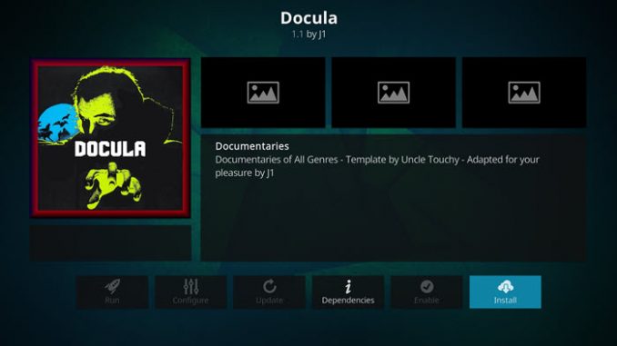 Docula Addon Guide - Kodi Reviews