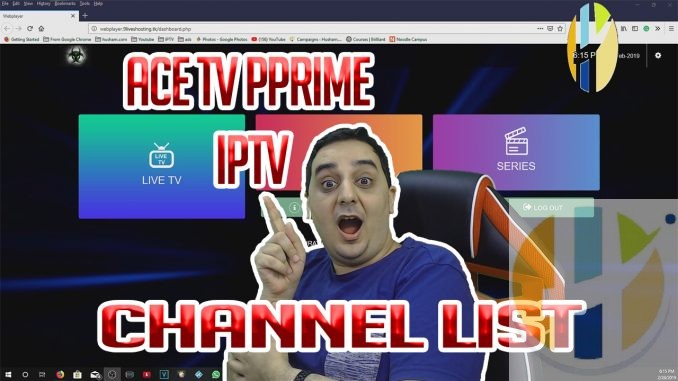 ACE TV Prime IPTV Channel list 13/07/2019 with Adult XXX channels ...