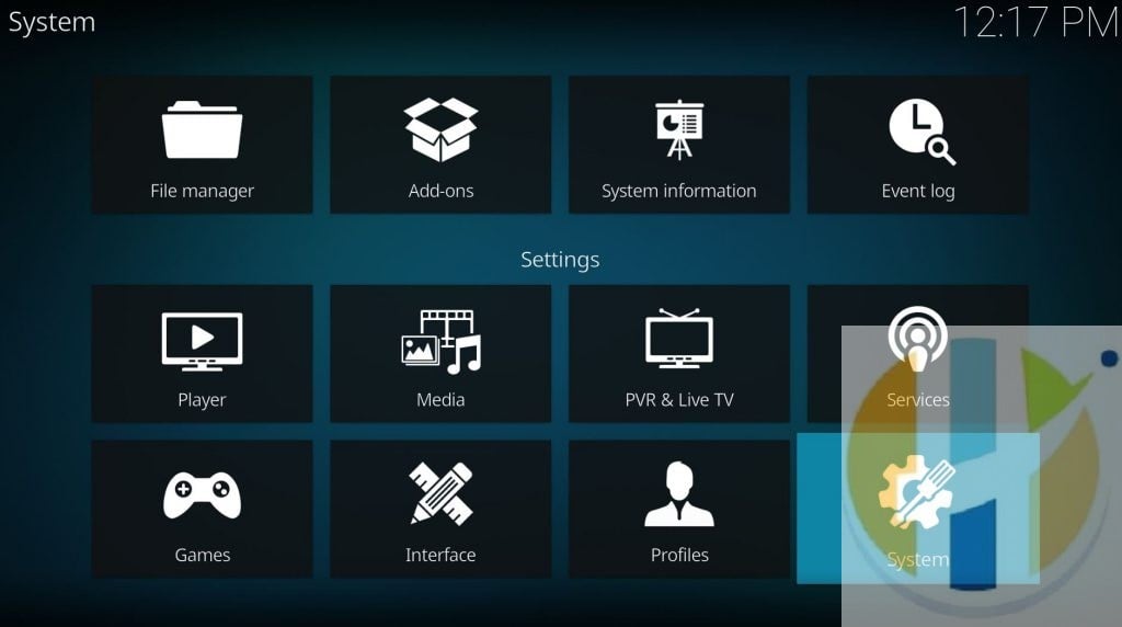 kodi system