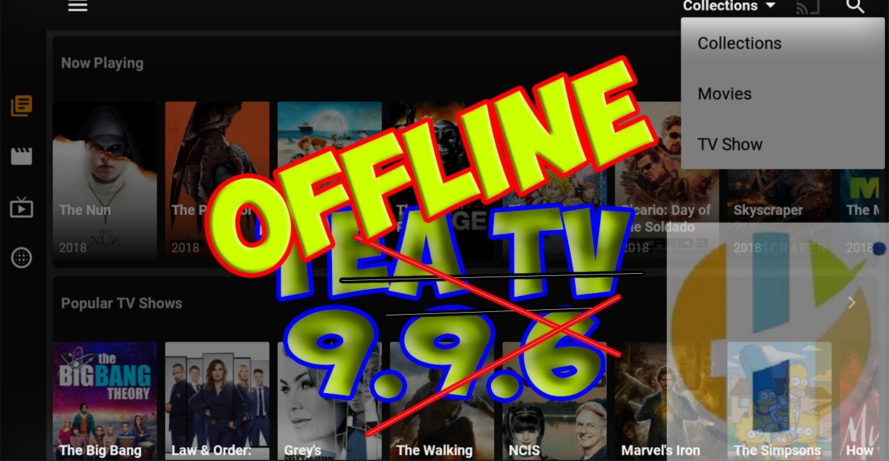 TeaTV Offline Shutdown