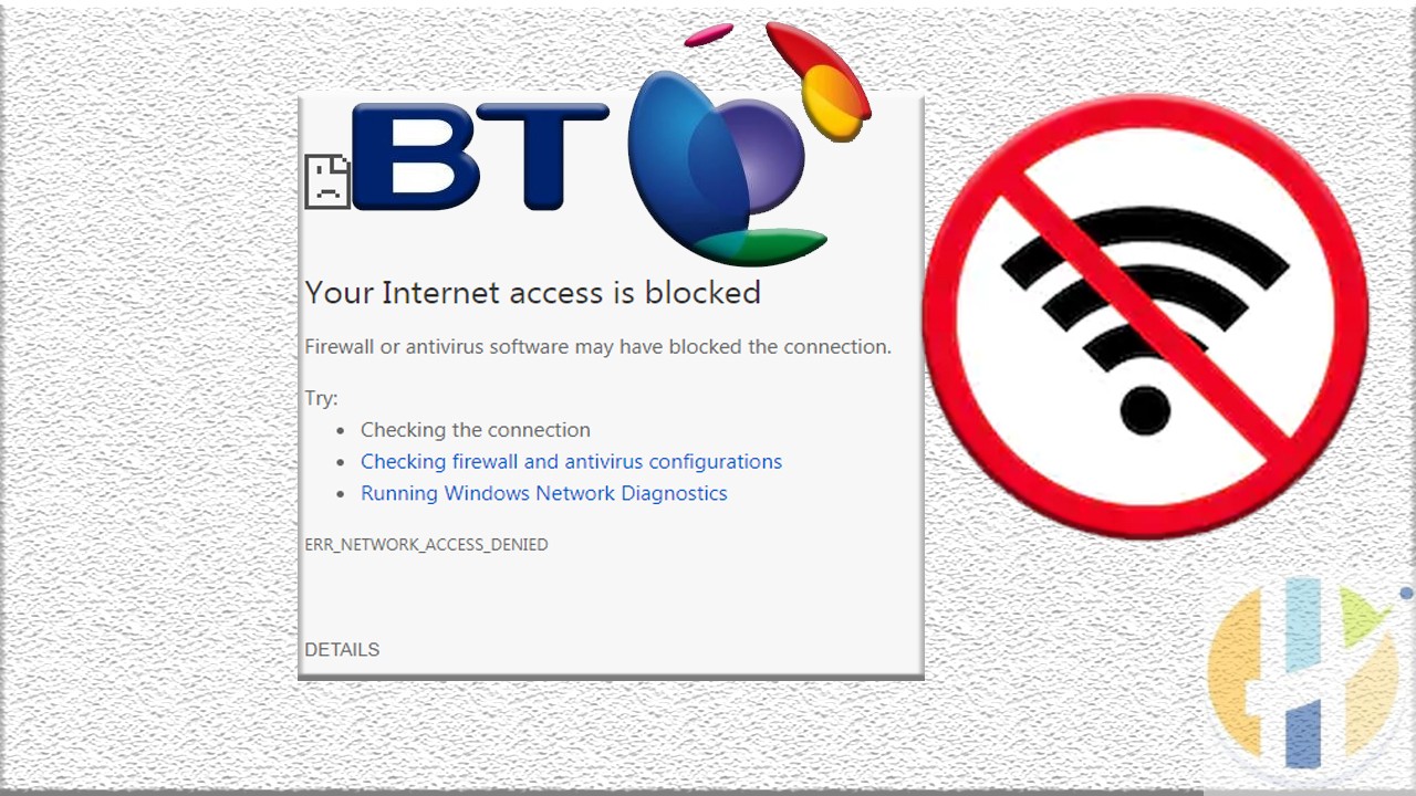 BT Blocked Internet Blocked NO Stream Avaliable