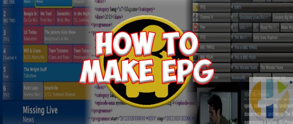 how to make EPG