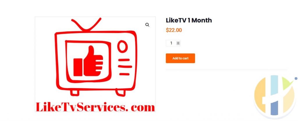 LikeTV IPTV Subscribtion