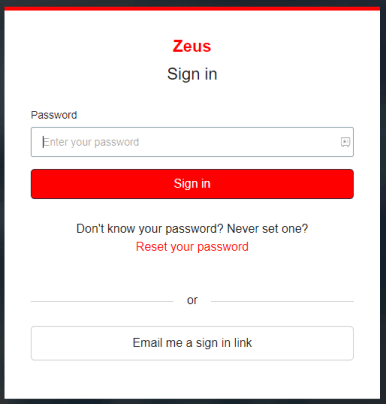 Enter your password and click Sign In