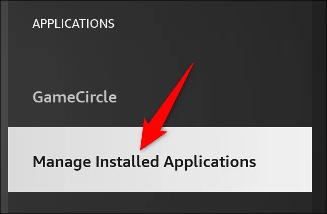 Manage Installed Applications