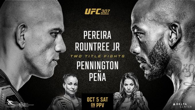 How to Watch UFC 307 Pereira vs Rountree Jr. Free Online